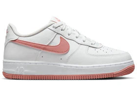 Nike Air Force 1 Low Summit White Red Stardust (GS) - vue 360
