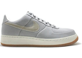 Nike Air Force 1 Low Supreme Canvas Medium Grey - vue 360