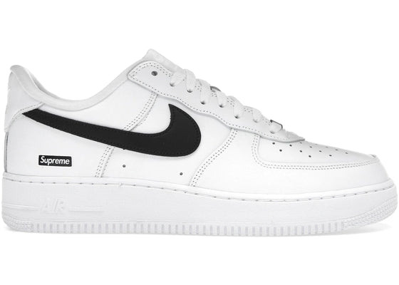 Nike Air Force 1 Low Supreme White Black sneakers - authentic Nike shoes