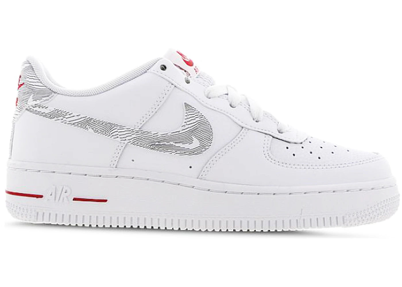 Nike Air Force 1 Low Topography Swoosh (GS) - vue 360
