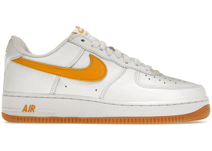 Nike Air Force 1 Low Retro QS Color Of The Month White University Gold sneakers - authentic Nike shoes