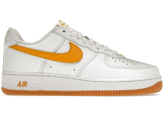 Nike Air Force 1 Low Retro QS Color Of The Month White University Gold sneakers - authentic Nike shoes