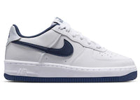Nike Air Force 1 Low White Football Grey Midnight Navy (GS)