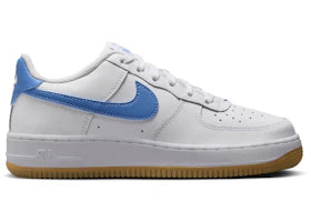 Nike Air Force 1 Low White Gum Light Brown Blue Beyond (GS)