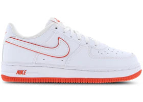 Nike Air Force 1 Low White Picante Red (PS) - vue 360
