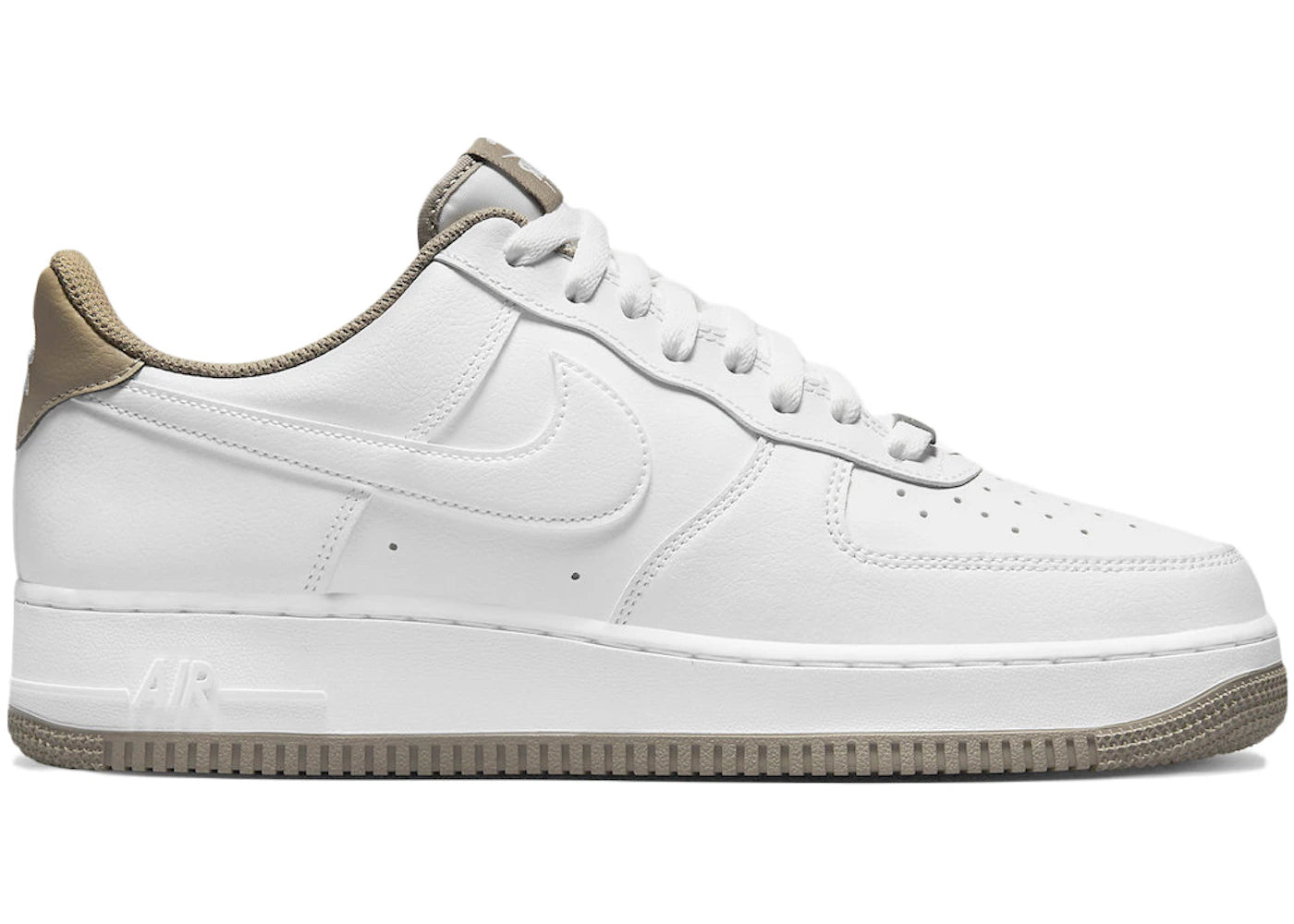 Nike Air Force 1 Low White Khaki (2022) - vue 360