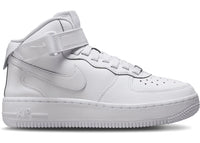 Nike Air Force 1 Mid EasyOn SE Triple White (GS)
