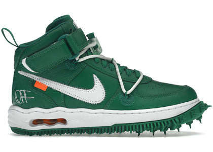 Nike Air Force 1 Mid Off-White Pine Green sneakers - authentic Nike shoes