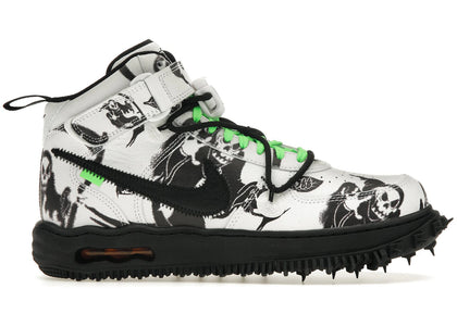 Nike Air Force 1 Mid SP Off-White Grim Reaper sneakers - authentic Nike shoes