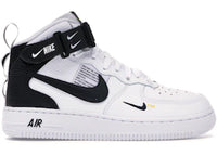 Nike Air Force 1 Mid Utility White Black (GS)