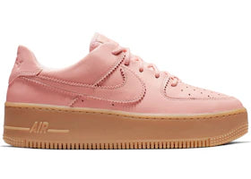 Nike Air Force 1 Sage Low LX Washed Coral Gum (Women's)