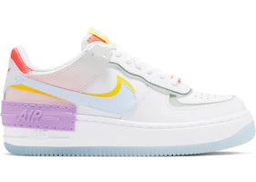 Nike Air Force 1 Low Shadow White Hydrogen Blue Purple (Women's) - vue 360