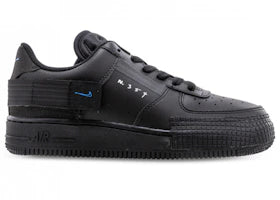 Nike Air Force 1 Low Type Black Photo Blue (GS)