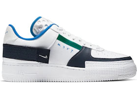 Nike Air Force 1 Type White Obsidian - vue 360