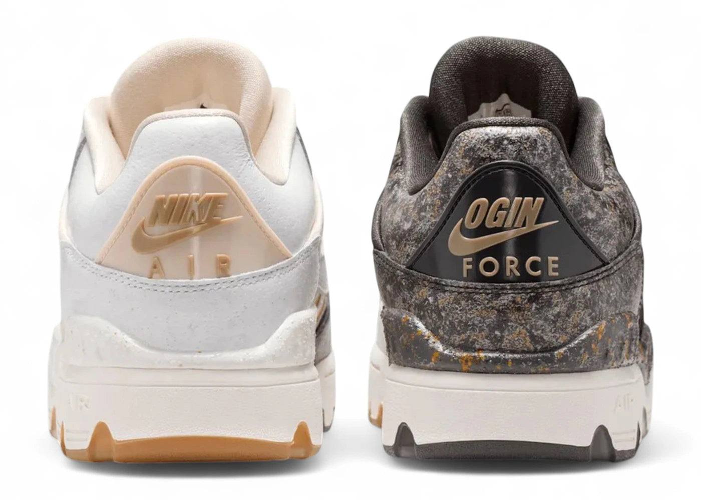 Nike Air Force 3 Low SP Nigo Kintsugi Phantom Night Stadium (OGIN Version) - vue secondaire B