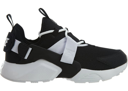 Nike Air Huarache City Low Black Black-White (Women's) - sneakers view 2