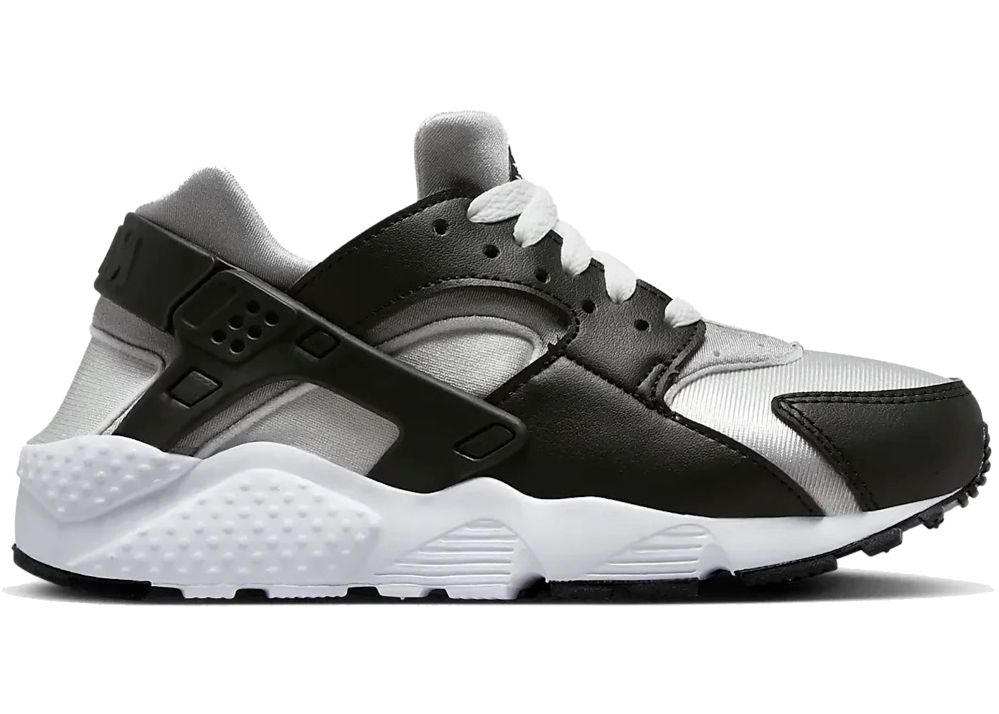 Nike Air Huarache Run Black Neutral Grey (GS) - vue secondaire A