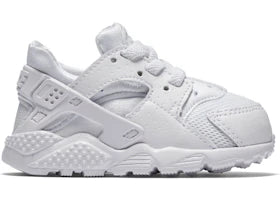 Nike Air Huarache Run Triple White (TD) - vue 360