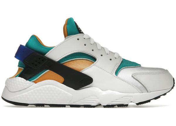Nike Air Huarache White Blue Emerald Resin sneakers - authentic Nike shoes