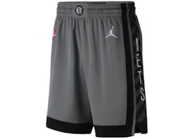 Nike Air Jordan Brooklyn Nets Shorts Grey