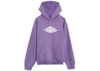 Nike Air Jordan Rare Air Fleece Pullover Hoodie Purple Earth