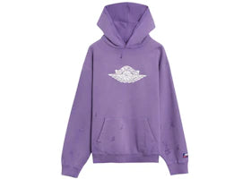 Nike Air Jordan Rare Air Fleece Pullover Hoodie Purple Earth