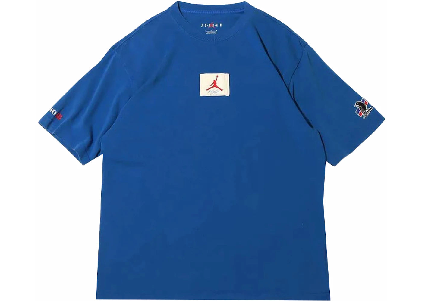 Nike Air Jordan x Two 18 Detroit 218 Tee Team Royal/Gym Red - vue secondaire A