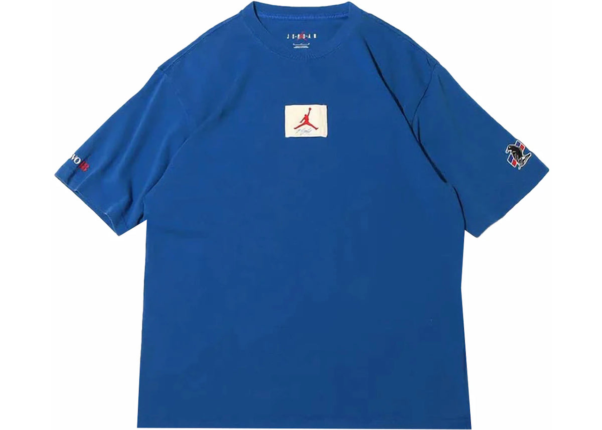 Nike Air Jordan x Two 18 Detroit 218 Tee Team Royal/Gym Red - vue 360