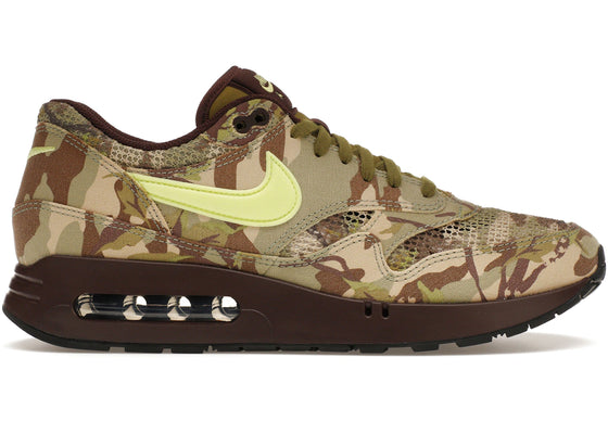 Nike Air Max 1 '86 OG Camo Light Lemon Twist sneakers - authentic streetwear shoes
