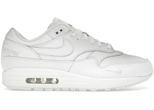 Nike Air Max 1 '87 SP Supreme Triple White sneakers - authentic Nike shoes