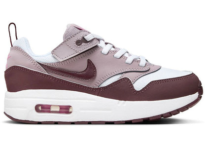 Nike Air Max 1 EasyOn Light Violet Burgundy Crush (PS) - authentic Nike sneakers