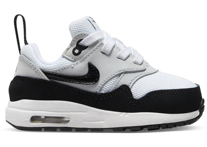 Nike Air Max 1 EasyOn White Pure Platinum Black (I) - authentic Nike sneakers