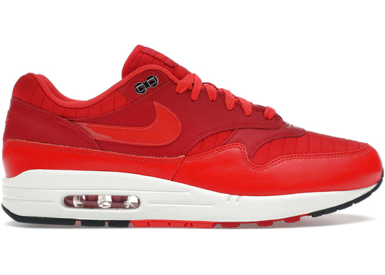 Nike Air Max 1 Gym Red Crimson sneakers - authentic streetwear shoes