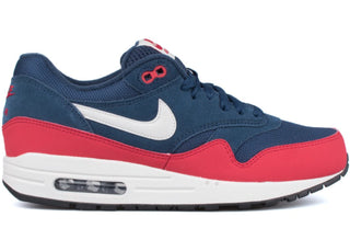Nike Air Max 1 Midnight Navy Red - sneakers view 2