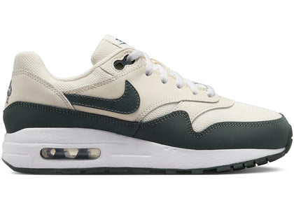 Nike Air Max 1 Pale Ivory White Bicoastal Vintage Green (GS) - authentic Nike sneakers
