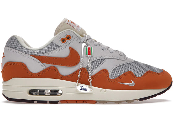 Nike Air Max 1 Patta Waves Monarch (with Bracelet) sneakers - authentic streetwear shoes