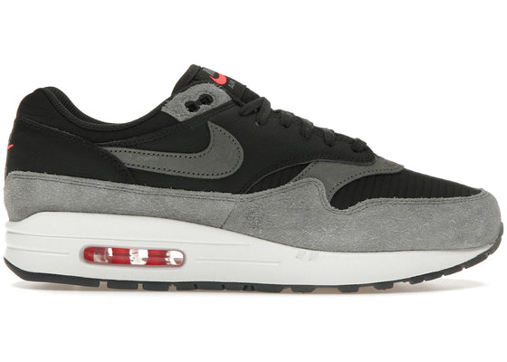 Nike Air Max 1 Premium Dark Smoke Grey sneakers - authentic streetwear shoes