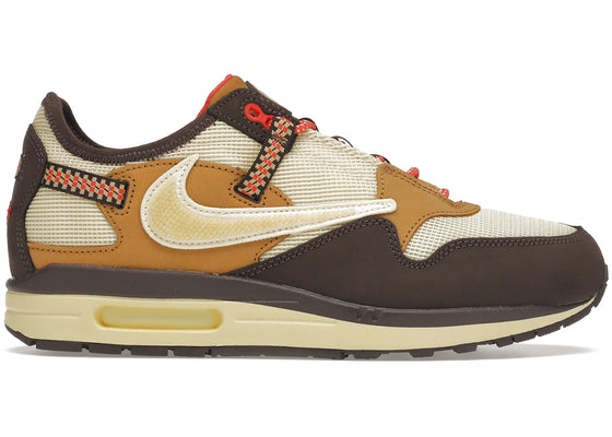 Nike Air Max 1 Travis Scott Cactus Jack Baroque Brown sneakers - authentic streetwear shoes