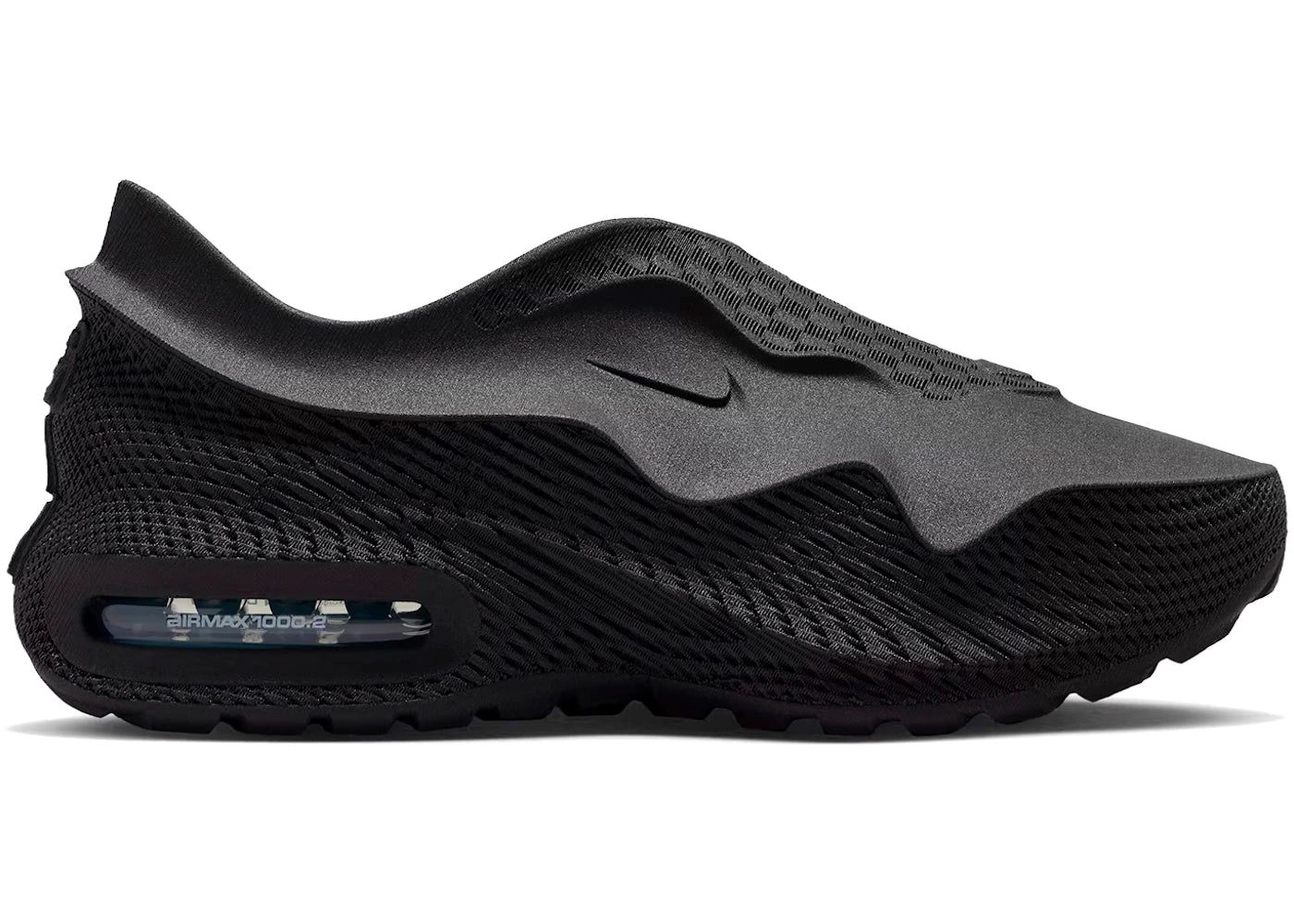 Nike Air Max 1000.2 Black Glacier Blue - vue 360