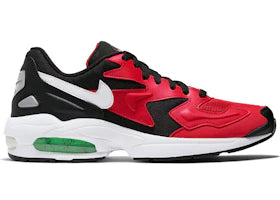 Nike Air Max 2 Light Black Red Electro Green - vue 360