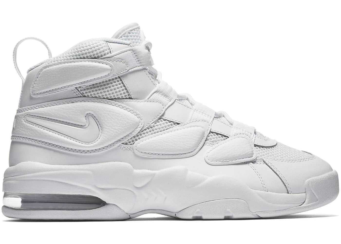 Nike Air Max 2 Uptempo 94 Triple White - vue secondaire A