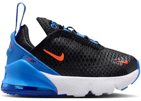 Nike Air Max 270 Black Blue Crystal Turf Orange (TD) - vue 360