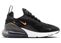 Nike Air Max 270 Black Laser Orange Metallic Copper (GS)