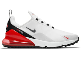 Nike Air Max 270 Golf White Red - authentic Nike sneakers