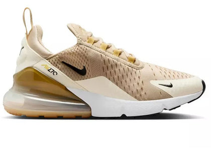 Nike Air Max 270 Metallic Gold (Women's) - authentic Nike sneakers