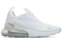 Nike Air Max 270 Swoosh Pack White Aluminium Black Light Green Spark (GS)