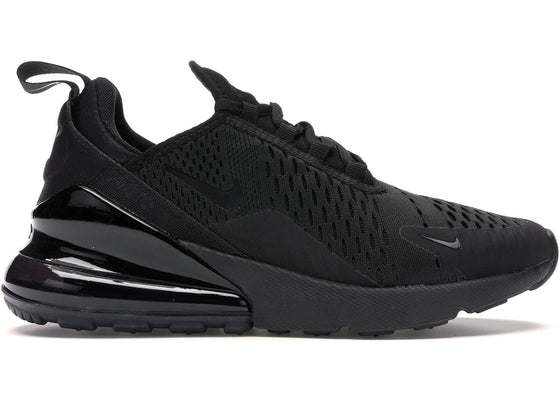 Nike Air Max 270 Triple Black (Women's) sneakers - authentic streetwear shoes