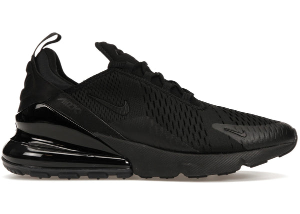 Nike Air Max 270 Triple Black sneakers - authentic streetwear shoes