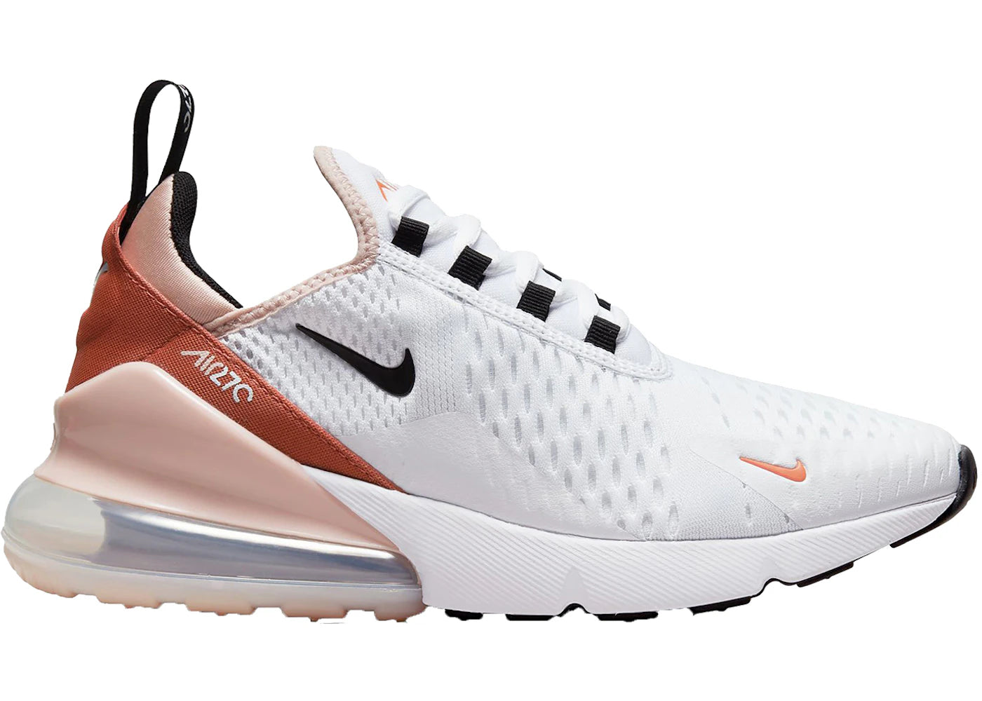 Nike Air Max 270 White Burnt Sunrise (Women's) - vue secondaire A
