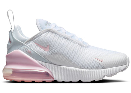 Nike Air Max 270 White Light Smoke Grey Pink Foam (PS) - authentic Nike sneakers